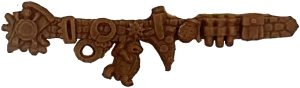 a rubber belt with a turtle on a slice of pizza as the buckle, and a pair of handcuffs, a throwing star, a baby turtle, a slice of pizza, a grenade, and three test tubes all hanging from or stored on it