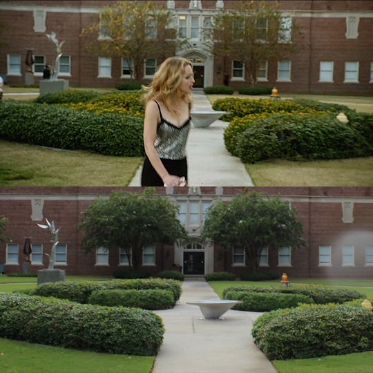 screenshot (top) and real life (bottom)