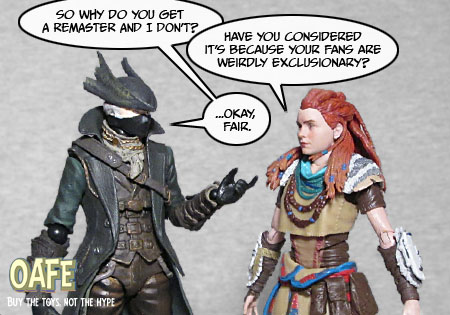 The Hunter is in discussion with Aloy